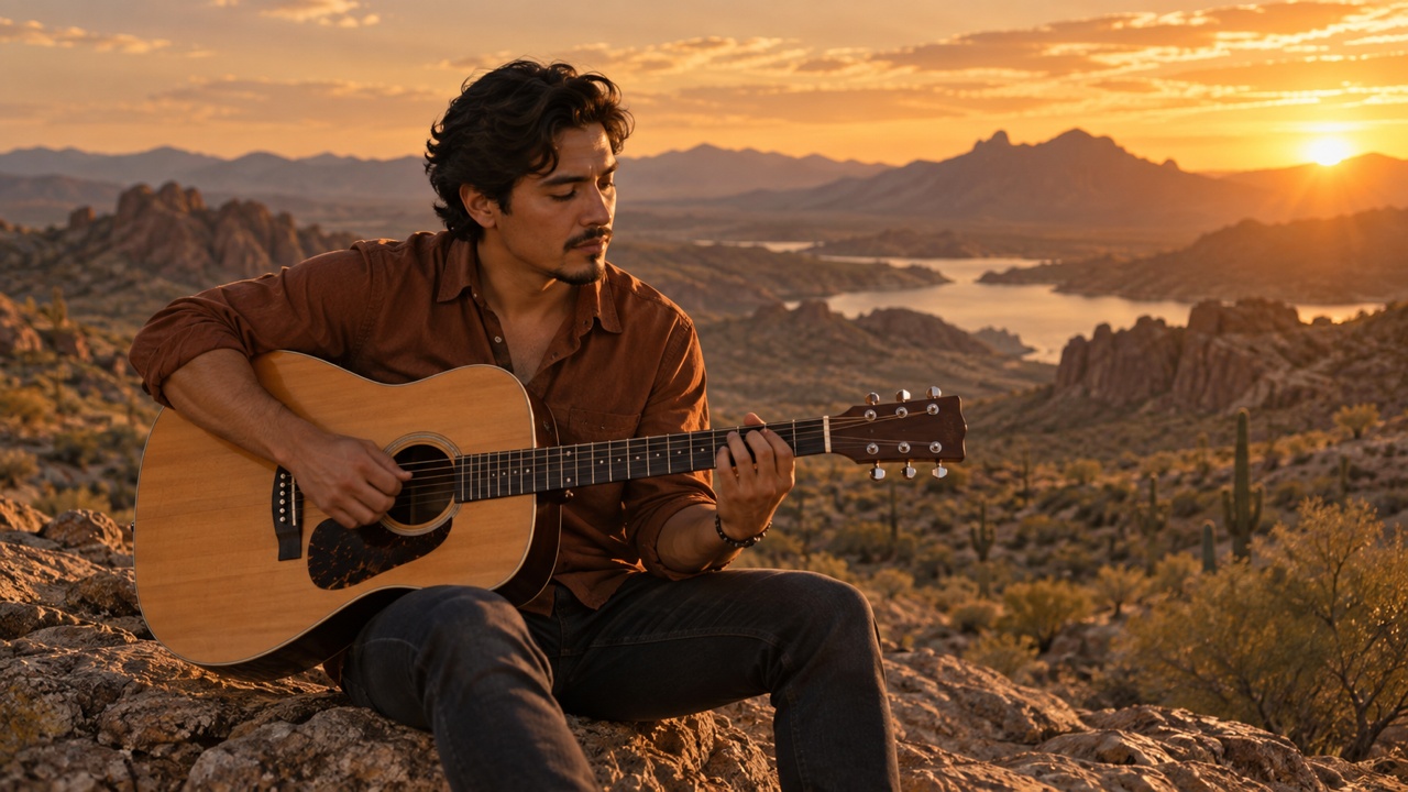 Desert Guitarist